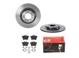 BREMBO Bremsensatz, Scheibenbremse ijdtidinp2 Hinterachse voll 290mm 12mm für Citroën Peugeot
