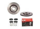BREMBO Bremsensatz, Scheibenbremse 142054703 Vorderachse Gelocht/innenbel. 330mm 28mm für Mercedes