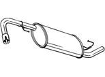 BOSAL Mittelschalldämpfer 145231 für NISSAN