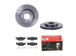 BREMBO Bremsensatz, Scheibenbremse 142054244 Vorderachse Geschlitzt 239mm 20mm für VW (SVW) Audi
