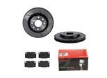 BREMBO Bremsensatz, Scheibenbremse 142055277 Vorderachse innenbelüftet 256mm 24mm für Opel Vaughall PONTIAC