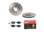 BREMBO Bremsensatz, Scheibenbremse Bremsensatz-Vorderachse COATED DISC LINE / STANDARD ijdtidc411 Vorderachse innenbelüftet 288mm 25mm für VW Skoda SE