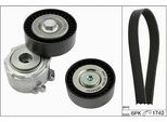 INA Keilrippenriemensatz 529015810 für Peugeot LANCIA Fiat