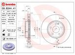 BREMBO Bremsensatz-Vorderachse COATED DISC LINE / STANDARD ijzjsgfwm5 Vorderachse innenbelüftet 295mm 28mm für Mercedes INFINITI