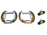 BREMBO Bremsbackensatz KIT & FIT K 85 010 hinten rechts links vormontiert für VW 867698511X 331698100