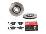 BREMBO Bremsensatz, Scheibenbremse 142055638 Vorderachse innenbelüftet 321mm 30mm für SEAT VW Skoda Audi