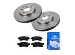 ATE Bremsensatz, Scheibenbremse 142042465 Vorderachse belüftet 276mm 26mm für Opel Vaughall CHEVROLET