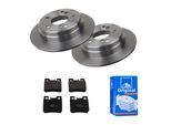 ATE Bremsensatz, Scheibenbremse 142021924 Hinterachse voll 258mm 9mm für Mercedes
