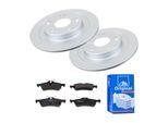 ATE Bremsensatz, Scheibenbremse Bremsensatz-Hinterachse ijf141g1o2 Hinterachse voll 276mm 10mm für HONDA