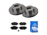 ATE Bremsensatz, Scheibenbremse 142022175 Vorderachse belüftet 284mm 22mm für BMW MINI