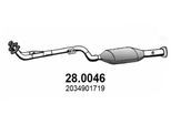 ASSO Katalysator 280046 vorne für Mercedes