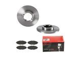 BREMBO Bremsensatz, Scheibenbremse 142055851 Vorderachse voll 236mm 12mm für BAOJUN (SGMW) DAEWOO CHEVROLET CHANGAN CHERY
