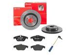 BREMBO Bremsensatz, Scheibenbremse Bremsensatz-Hinterachse XTRA LINE / STANDARD sk8k0f8yi3 Hinterachse Gelocht/innenbel. 300mm 22mm für Mercedes