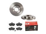 BREMBO Bremsensatz, Scheibenbremse 142053934 Vorderachse voll 239mm 12mm für Audi SEAT Skoda VW (FAW) CHERY