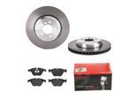 BREMBO Bremsensatz, Scheibenbremse 1420-54847 vorne rechts links innenbelüftet 348mm für BMW 34116871557 34112449266 34116798190