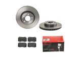 BREMBO Bremsensatz, Scheibenbremse 142054281 Vorderachse innenbelüftet 312mm 28mm für Mercedes