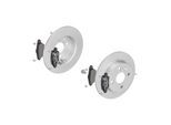ATE Bremsensatz, Scheibenbremse 142021687 Hinterachse voll 240mm 9mm für Vaughall Opel