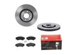 BREMBO Bremsensatz, Scheibenbremse 142056751 Vorderachse innenbelüftet 283mm 26mm für Peugeot Citroën Opel