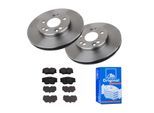 ATE Bremsensatz, Scheibenbremse 142022459 Vorderachse belüftet 284mm 22mm für Mercedes
