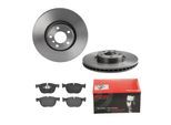 BREMBO Bremsensatz, Scheibenbremse ijdtidcew7 Vorderachse innenbelüftet 348mm 30mm für BMW