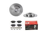BREMBO Bremsensatz, Scheibenbremse 142055369 Hinterachse voll 249mm 9mm für Citroën DS Peugeot (DF-PSA) Opel GEELY