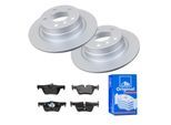 ATE Bremsensatz, Scheibenbremse 142041946 Hinterachse voll 290mm 11mm für BMW