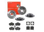 BREMBO Bremsensatz, Scheibenbremse sg00000eai Hinterachse innenbelüftet 278mm 9mm für Mercedes Chrysler