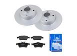 ATE Bremsensatz, Scheibenbremse 142022219 Hinterachse voll 240mm 8mm für RENAULT NISSAN