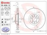 BREMBO Bremsensatz, Scheibenbremse sg00000ell Hinterachse innenbelüftet 340mm 30mm für Citroën Peugeot (DF-PSA)