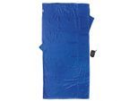 Cocoon - TravelSheet Silk - Reiseschlafsack Gr 240 x 114 cm Blau
