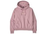 Patagonia - Women's 95 Oval Logo Daily Hoody - Hoodie Gr S rosa