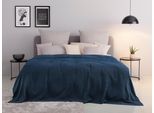 Tagesdecke OTTO HOME "Mira", blau (marine), B:250cm L:280cm, Baumwolle, Tagesdecken, leichte Tagesdecke aus 100% Baumwolle, uni Überwurf, ohne Füllung