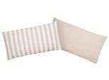Kissenbezug OTTO HOME "Greta", beige, B:80cm L:40cm, Renforcé, Obermaterial: 100% Baumwolle, Kissenbezüge, Kissenbezug, Kissenhülle mit Wendeoptik, OEKO-TEX und Made in Green zertifiziert