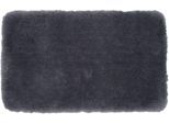 Badematte GÖZZE "»DELUXE«", grau (anthrazit), rechteckig (60cm x 100cm ), 1 Stk., Polyester, Badematten, Badematte, mit extra hohem Flor