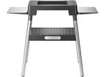 WMF Standgrill "Standfuß 0415890011 Lono Master", schwarz (schwarz, edelstahl), B:43,8cm H:75cm T:92,7cm, Kontaktgrill_Standgrill_Tischgrill_Teppanyakigrill, stabil, kompakt, Premium-Design, hochwertiger Cromargan Edelstahl