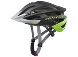 Mountainbikehelm CRATONI "MTB-Fahrradhelm Agravic" Gr. 54, schwarz (schwarz, lime matt), Helme, 54/58 Kopfumfang: 54cm - 58cm