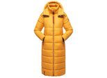 Steppmantel NAVAHOO "Kristallblume", Damen, Gr. XS (34), gelb, Obermaterial: 100% Polyester. Futter: 100% Polyester. Wattierung: 100% Polyester, lässig geschnitten ca. Mitte Wade, hoch geschlossener Ausschnitt, Ärmel mit Ärmelschlitz Rippstrickbündchen mit Reißverschluss, Mäntel Steppmantel, modischer, gesteppter Damen Wintermantel