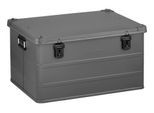 Aufbewahrungsbox ENDERS "Industriebox Vancouver Grey in S (123 l), M (170 l) oder L 236 l)", grau, B:66cm H:51cm T:44,5cm, Aluminium, Aufbewahrungsboxen, Aufbewahrungsbox, mit robuster Pulverbeschichtung​