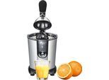 SOLIS OF SWITZERLAND Entsafter "Citrus Juicer", grau (edelstahl), B:18cm H:28cm T:18cm, Entsafter