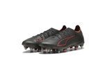 Fußballschuh PUMA "ULTRA 6 MATCH MxSG Fußballschuhe Erwachsene", Damen, Gr. 42.5, schwarz rot, Obermaterial: Textil, Synthetik. Futter: Textil, Synthetik. Innensohle: Textil. Laufsohle: Synthetik, Schuhe Fußballschuh