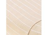 Musselin/Doppel-Gaze "Streifen", creme