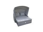 Garden Pleasure Funktionssofa MONTE CARLO mit Auflage und Sonnendach