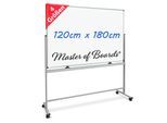 Master of Boards Whiteboard Stanford Lackiert Mobil & drehbar