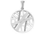Kettenanhänger ADELIA´S "trendiger Schmuck Anhänger aus 925 Sterling Silber", silber, Schmuckanhänger, Damen, Silber 925 (Sterlingsilber), Kettenanhänger