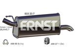ERNST Endschalldämpfer 033237 für Opel GM