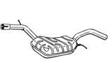 BOSAL Mittelschalldämpfer 233083 für VW