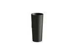 Laufen SCOPIO Bodenstehender Waschtisch H511CO47161111 400x500x900 mm, mit Armaturenbank, mit einem Hahnloch, mittig, ohne Überlauf, Schwarz matt