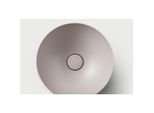 Alape Terra Schalenbecken 3901000081 Ø 360 mm, 137 mm, oyster matt, ohne Hahnloch/Überlauf