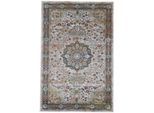 Teppich CARPETFINE "Vintage Lindo", braun (hellbraun), B:120cm H:8mm L:170cm, Polypropylen (PP), Teppiche, Teppich, Orient Vintage Look, Wohnzimmer