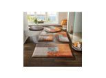 Badematte GRUND Gr. 1, orange (natur, terra), rechteckig (45cm x 50cm ), Badematten, Badematte